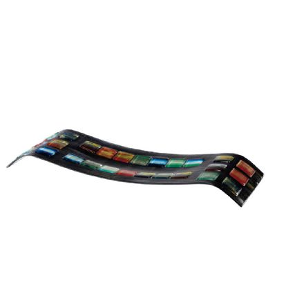 IL70202  Orion Glass Art Platter